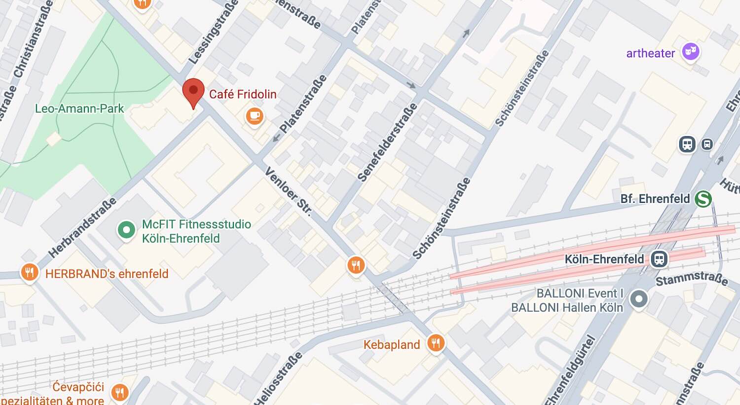 Cafè Fridolin Anfahrt Maps